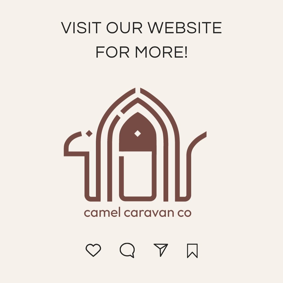 Salam Maal Hijrah! A new year. A new mark. A continued journey. 🐪
As we welcome 1447H, we unveil our new logo, a symbol of our journey— inspired by the past, designed for the future. 🌙
through the desert, to your home.
May Allah swt bless the journey ahead and make it easy for all of us! 🤲🏼
www.camelcaravan.co