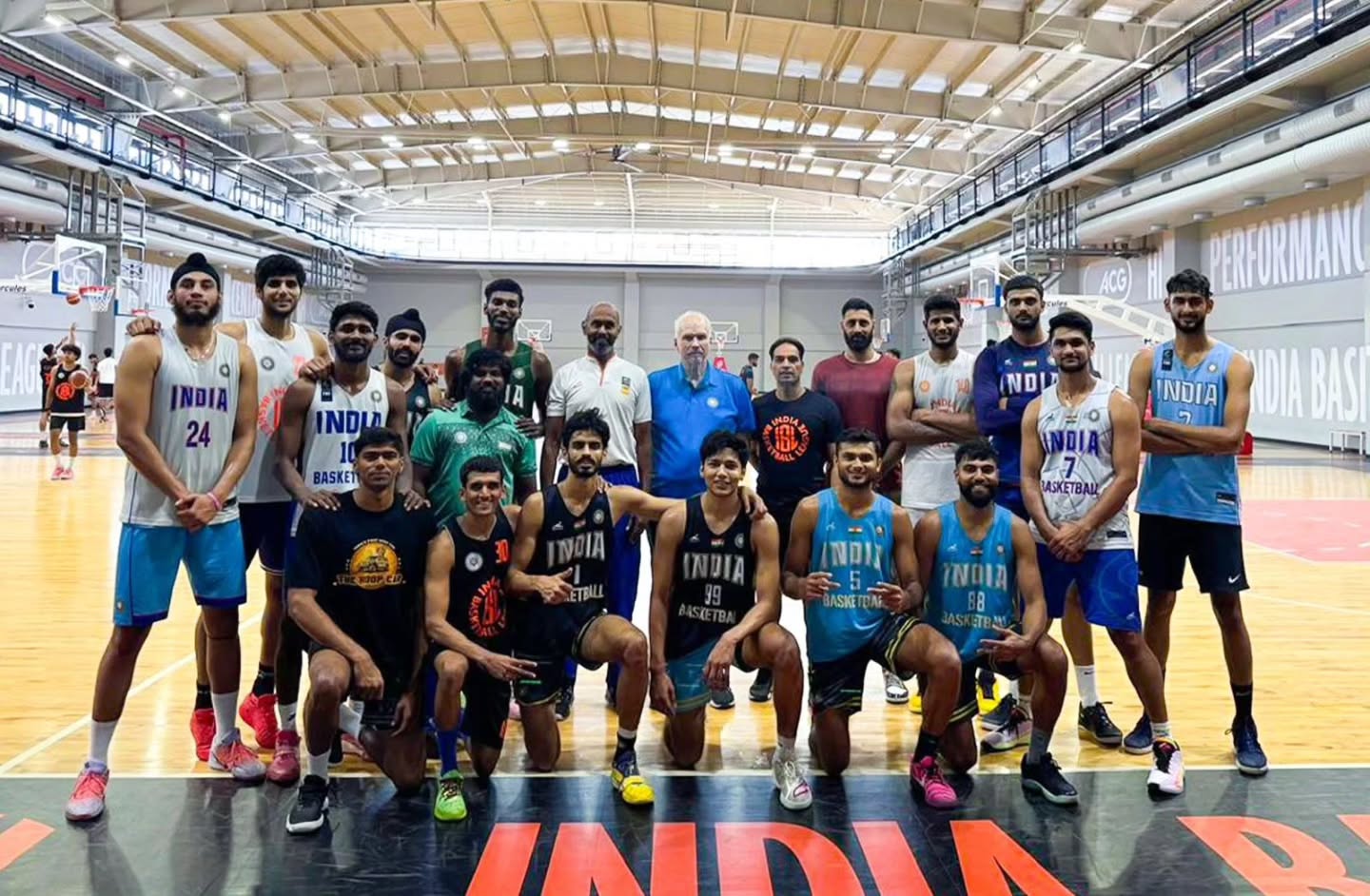 The Indian Sr. Men’s Basketball Team is set to travel to Dubai for a series of international friendlies as part of preparations for the FIBA World Cup 2027 Asian Qualifiers – Window 2.
The team will play three competitive warm-up games to sharpen strategies and build momentum ahead of crucial clashes against Qatar and Lebanon.
Proud moment for Karnataka as Mr. Pratyanshu Tomar, Mr. Arvind A, and Mr. Aaron M, have been selected to represent India on this international tour.
Guiding the team as Coach – Mr. GRL Prasad, adding valuable leadership and experience to the campaign.👏🔥
Focused. Prepared. Ready to represent. 💪🏀
#FIBAWC2027 #AsianQualifiers #TeamIndia #IndianBasketball #KarnatakaBasketball