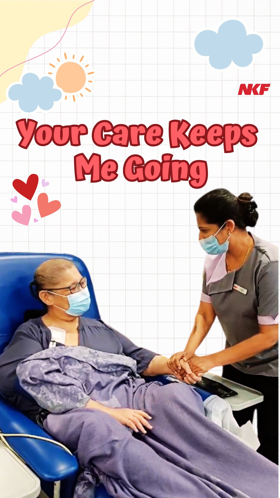 Mdm Ng Swee Lan, our patient at The Hour Glass – N…