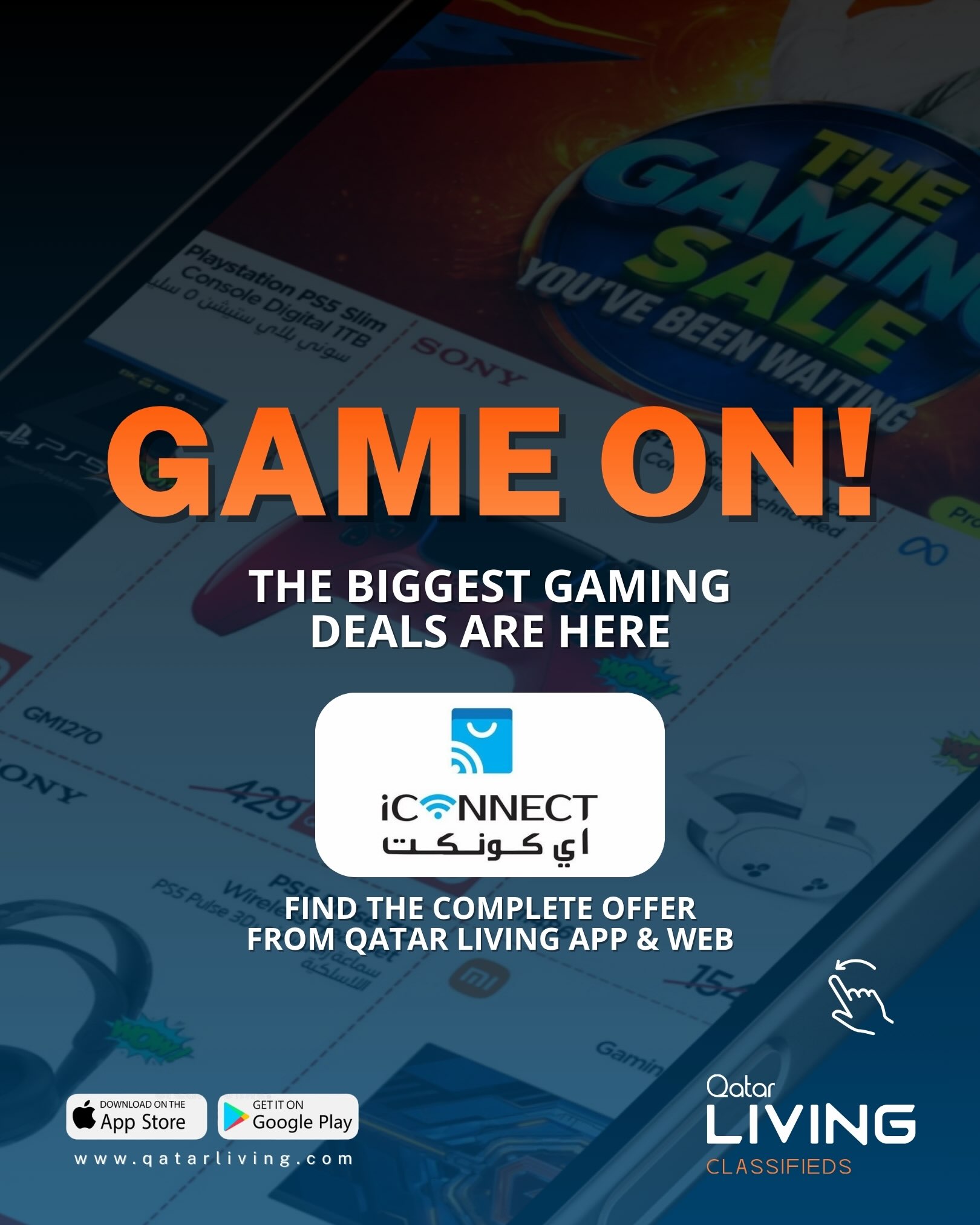 Your next gaming upgrade starts now! Grab unbeatable deals on the PS5 Slim, Meta Quest 3, gaming monitors, controllers, headsets, and more before stocks run out. Level up your setup for less!
ابدأ الآن بتطوير تجربة الألعاب الخاصة بك! اغتنم عروضًا لا تُفوّت على PS5 Slim و Meta Quest 3، إلى جانب شاشات الألعاب، وأذرع التحكم، وسماعات الرأس، وغيرها الكثير، قبل نفاد الكمية. ارتقِ بإعداداتك للألعاب بتكلفة أقل!
#GamingDeals #PS5 #PlayStation #MetaQuest3 #GamingSetup
