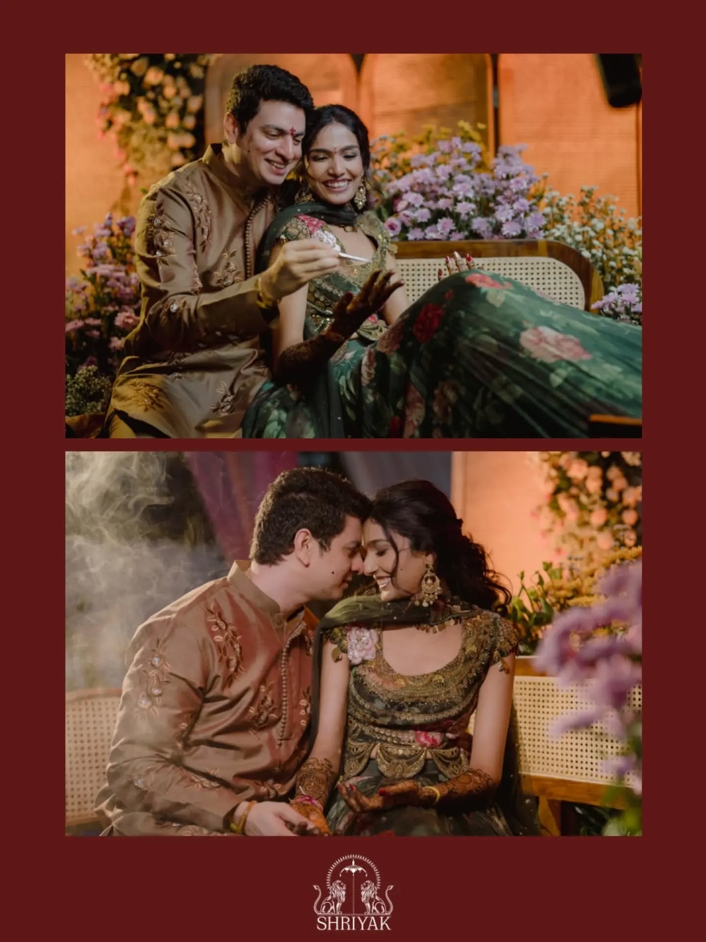 Green was definitely Nikhila’s colour ✨
In her beautiful lehenga, soaking in every little bit of her mehendi day.
.
.
#mehendi #mehendiceremony #weddingphotographer #mehendiphotography #bridalmehendi